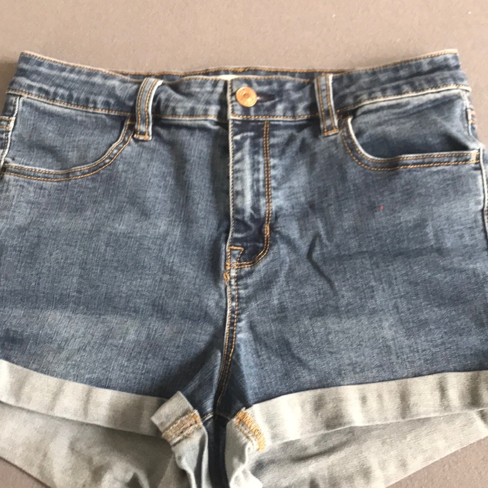PACSUN WORN ONCE blue jean shorts